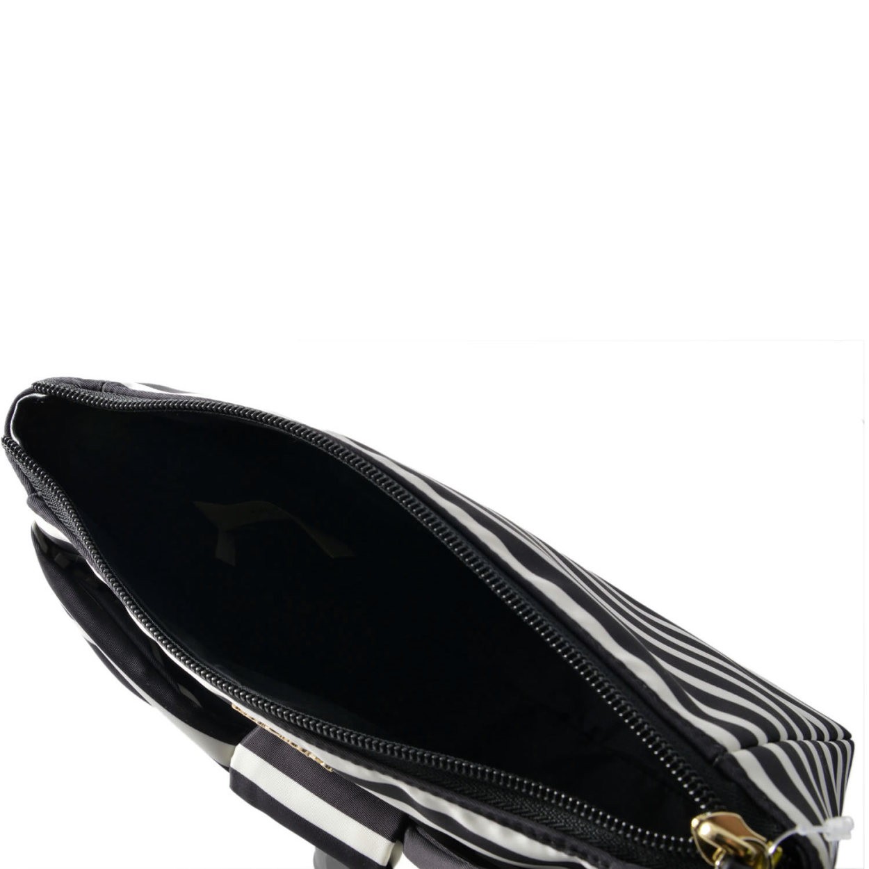 ケイトスペード Kate Spade PWRU6041 071 ボーダー柄 リボンモチーフ トラベルポーチ 小物入れ ＨＡＲＩＮＧ LANE BOW shiloh