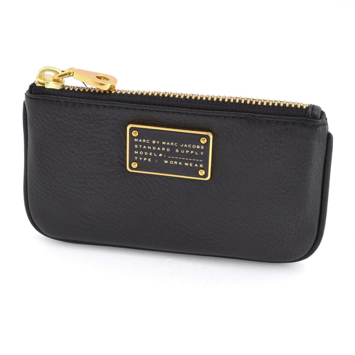 マークバイマークジェイコブス MARC BY MARC JACOBS M0007207 001 Black New Too Hot To Handle Key Pouch キーリング付 コインケース マルチポーチ ≪2016SS≫
