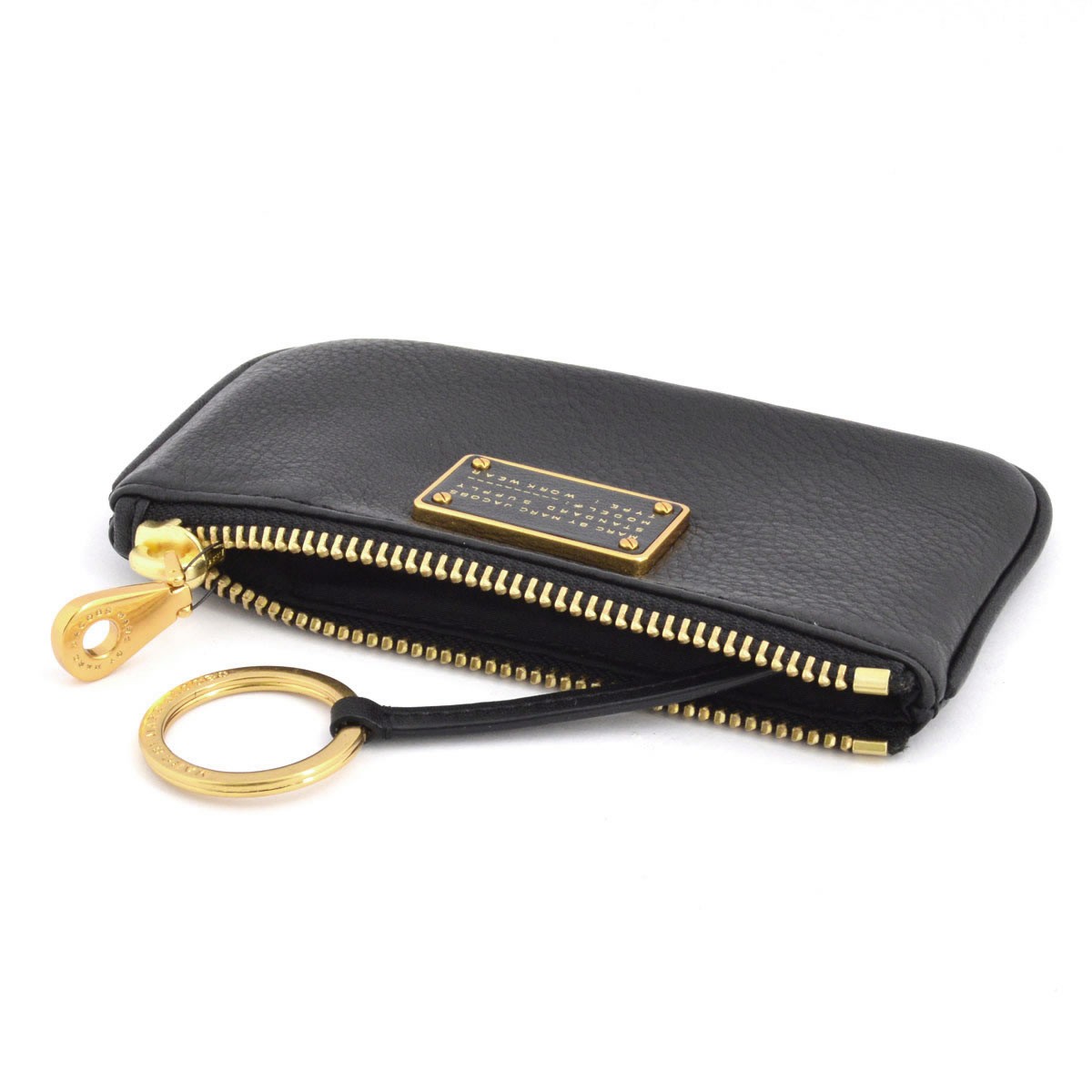 マークバイマークジェイコブス MARC BY MARC JACOBS M0007207 001 Black New Too Hot To Handle Key Pouch キーリング付 コインケース マルチポーチ ≪2016SS≫