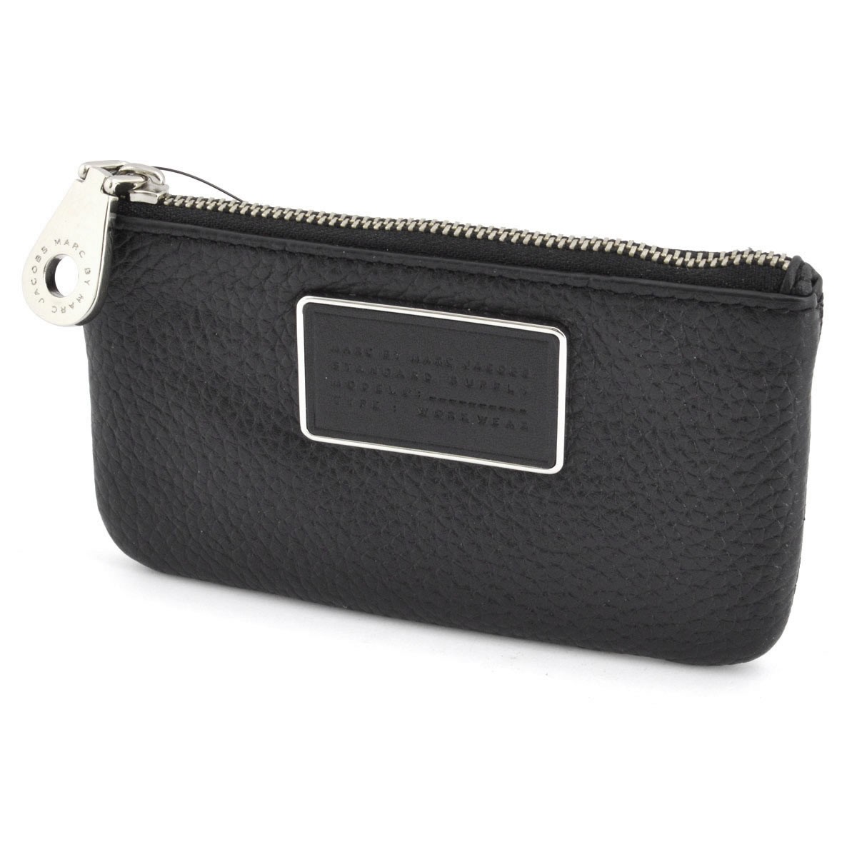マークバイマークジェイコブス MARC BY MARC JACOBS M0007279 001 Black Ligero Key Pouch キーリング付 コインケース マルチポーチ ≪2016SS≫