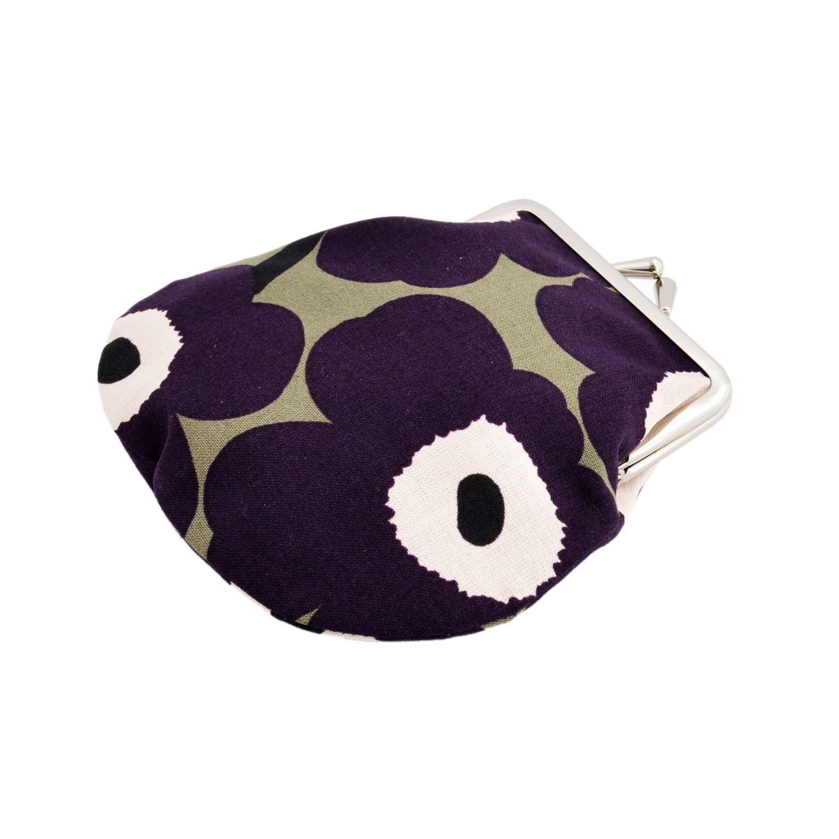 マリメッコ marimekko 020310 640 MINI-UNIKKO PIENI KUKKARO がま口 コットンパース マルチポーチ 小物入れ