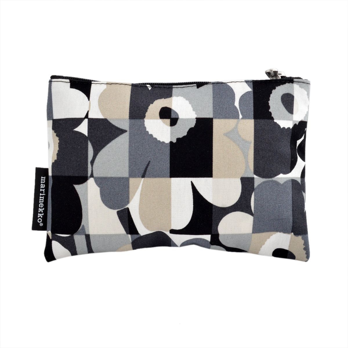 マリメッコ marimekko 043444 990 コットンキャンバス マルチポーチ 小物入れ MINI RUUTU-UNIKKO KEIJULI