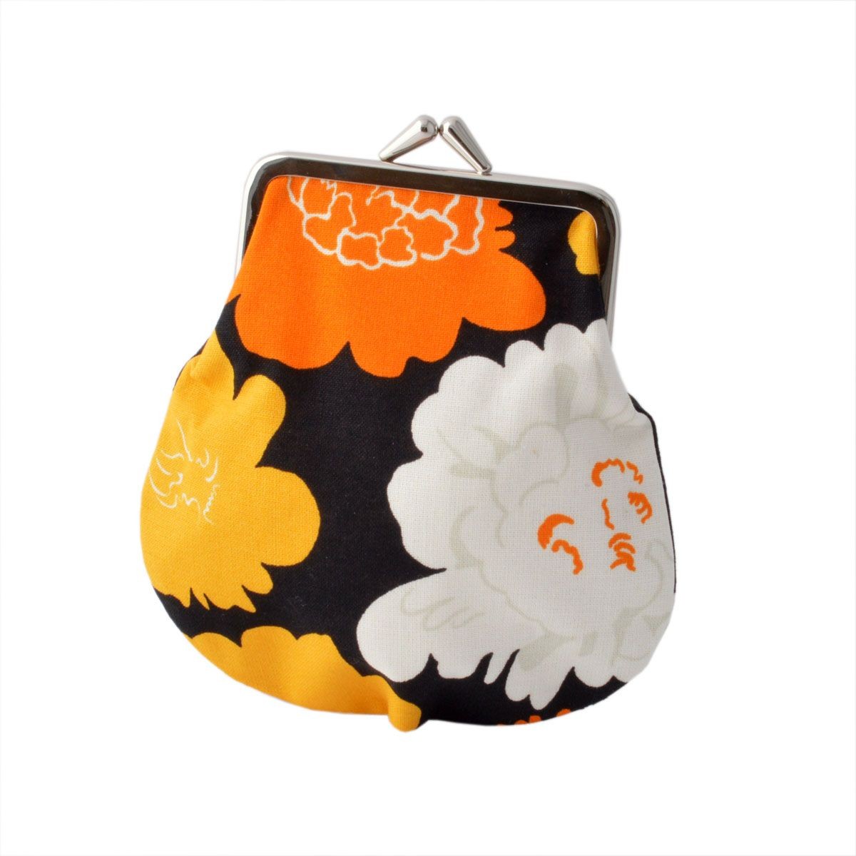 マリメッコ marimekko 044175 921 がま口 コットンパース マルチポーチ 小物入れ MINI PIONI　PIENI KUKKARO