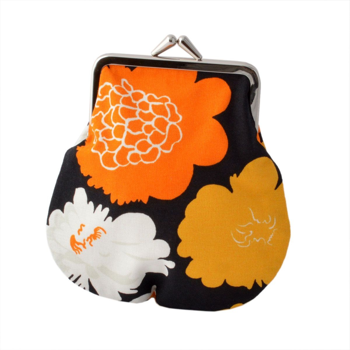 マリメッコ marimekko 044175 921 がま口 コットンパース マルチポーチ 小物入れ MINI PIONI　PIENI KUKKARO