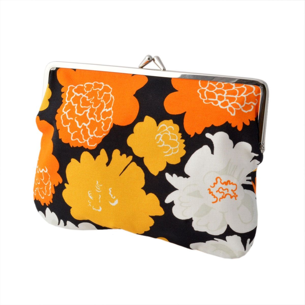 マリメッコ marimekko 044177 921 がま口 コットンパース マルチポーチ 小物入れ MINI PIONI PUOLIKAS KUKKARO