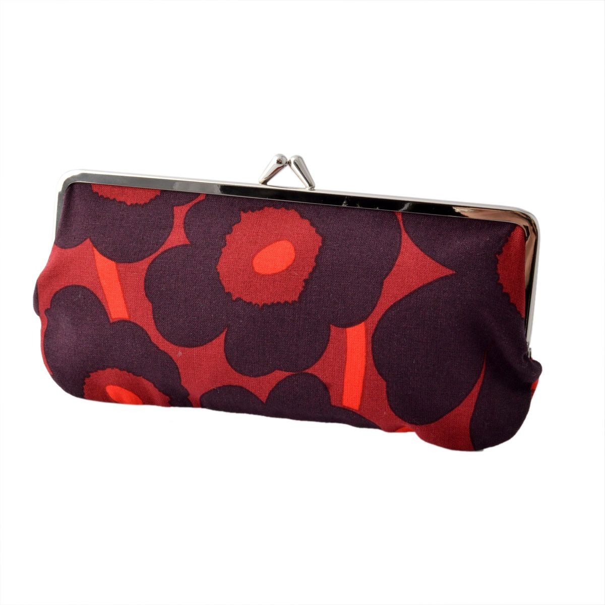 マリメッコ marimekko 027003 342 がま口 コットンパース マルチポーチ 小物入れ MINI-UNIKKO SILMALASI KUKKARO