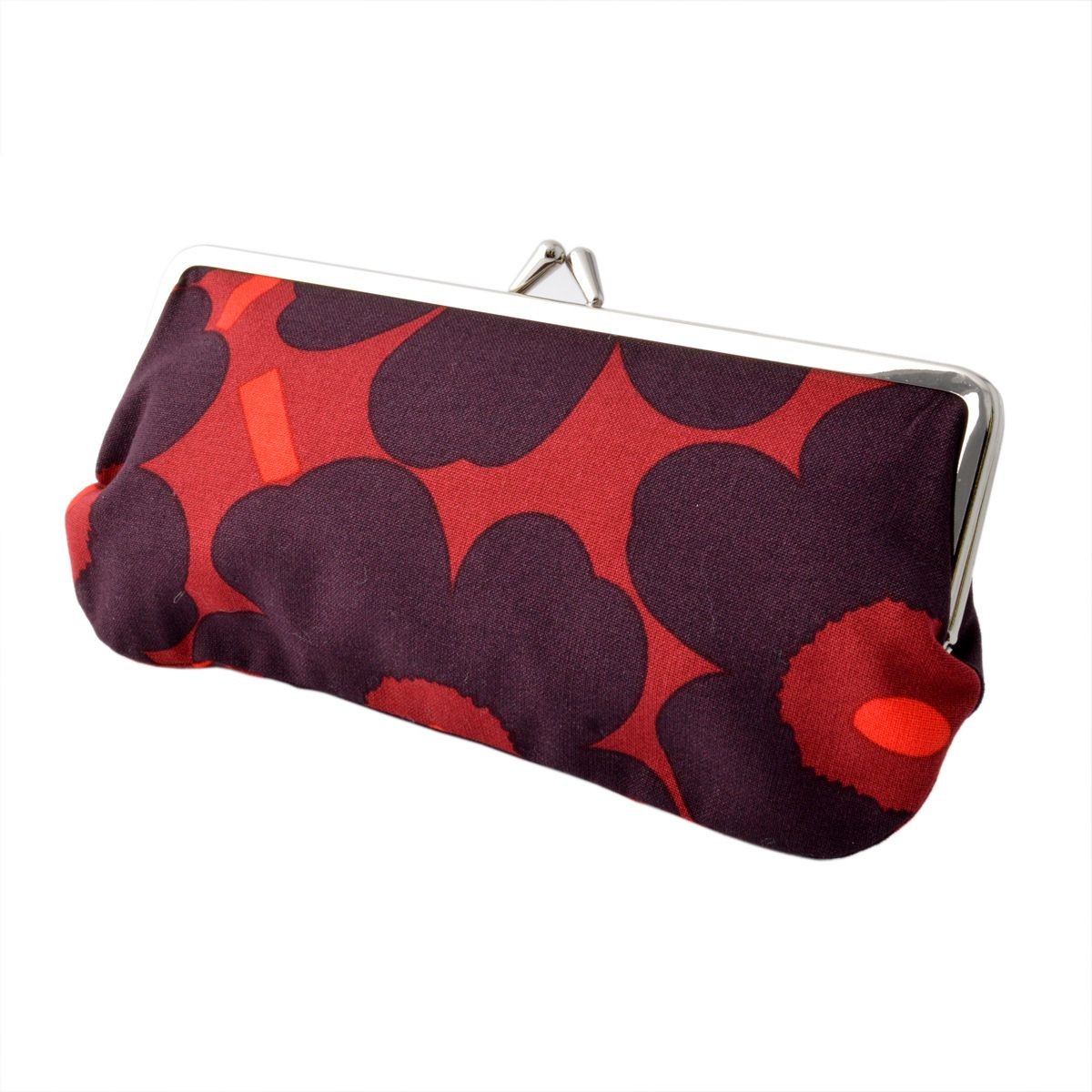 マリメッコ marimekko 027003 342 がま口 コットンパース マルチポーチ 小物入れ MINI-UNIKKO SILMALASI KUKKARO