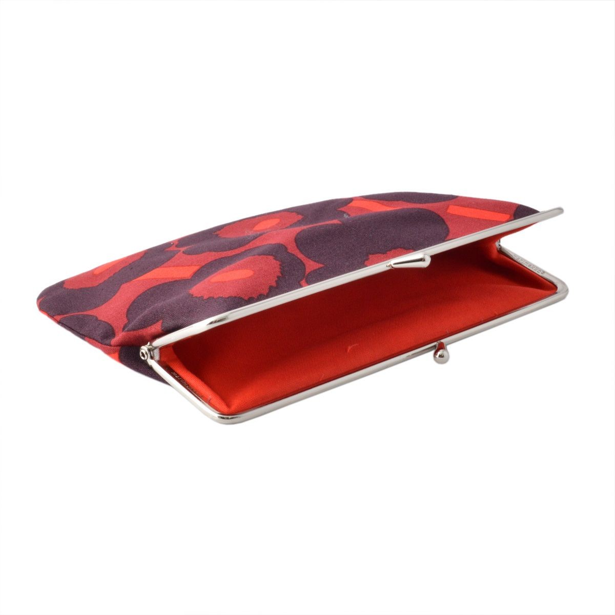 マリメッコ marimekko 037773 342 がま口 コットンパース マルチポーチ 小物入れ MINI-UNIKKO PUOLIKAS KUKKARO