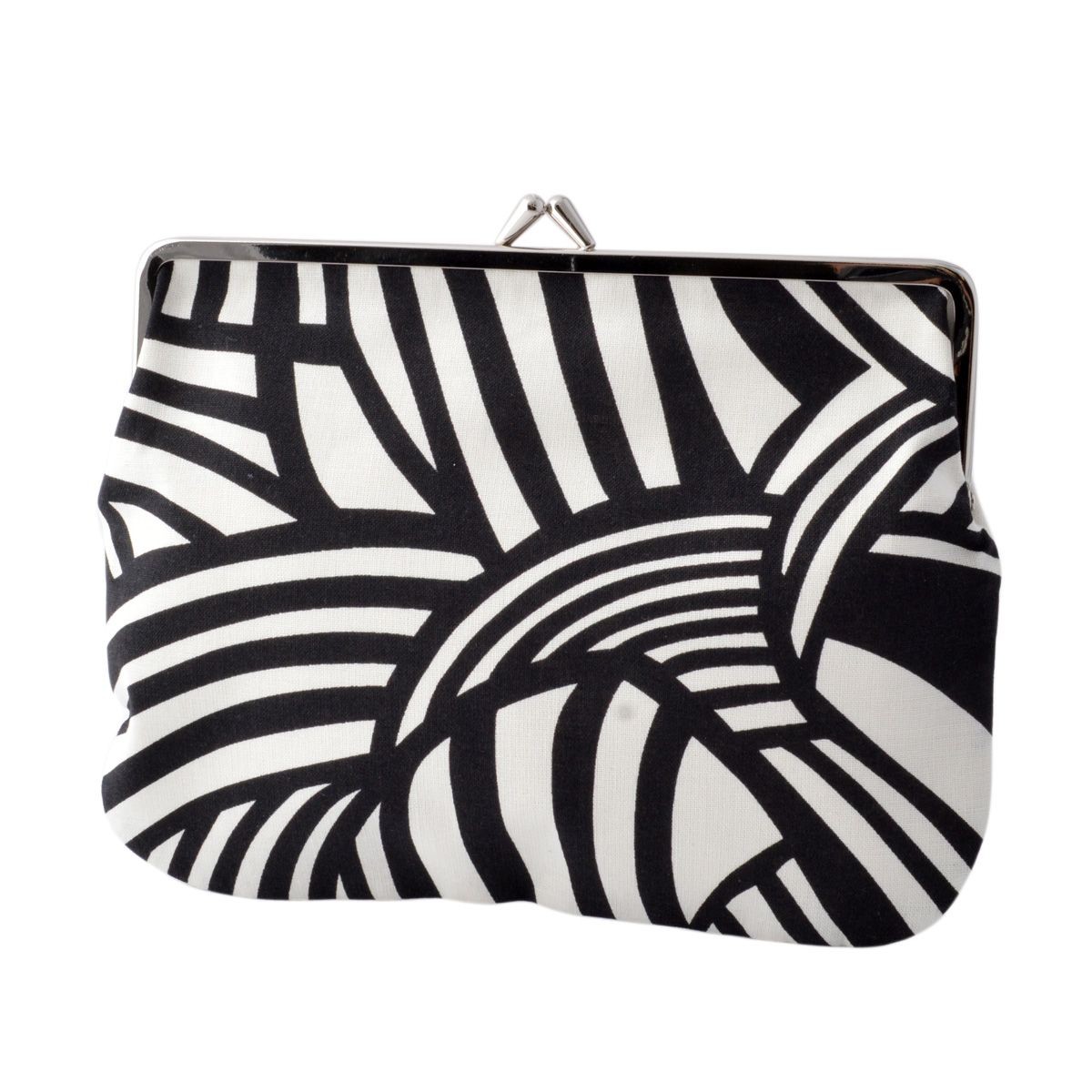 マリメッコ marimekko 044408 191 がま口 コットンパース マルチポーチ 小物入れ MINI-SALME PUOLIKAS KUKKARO