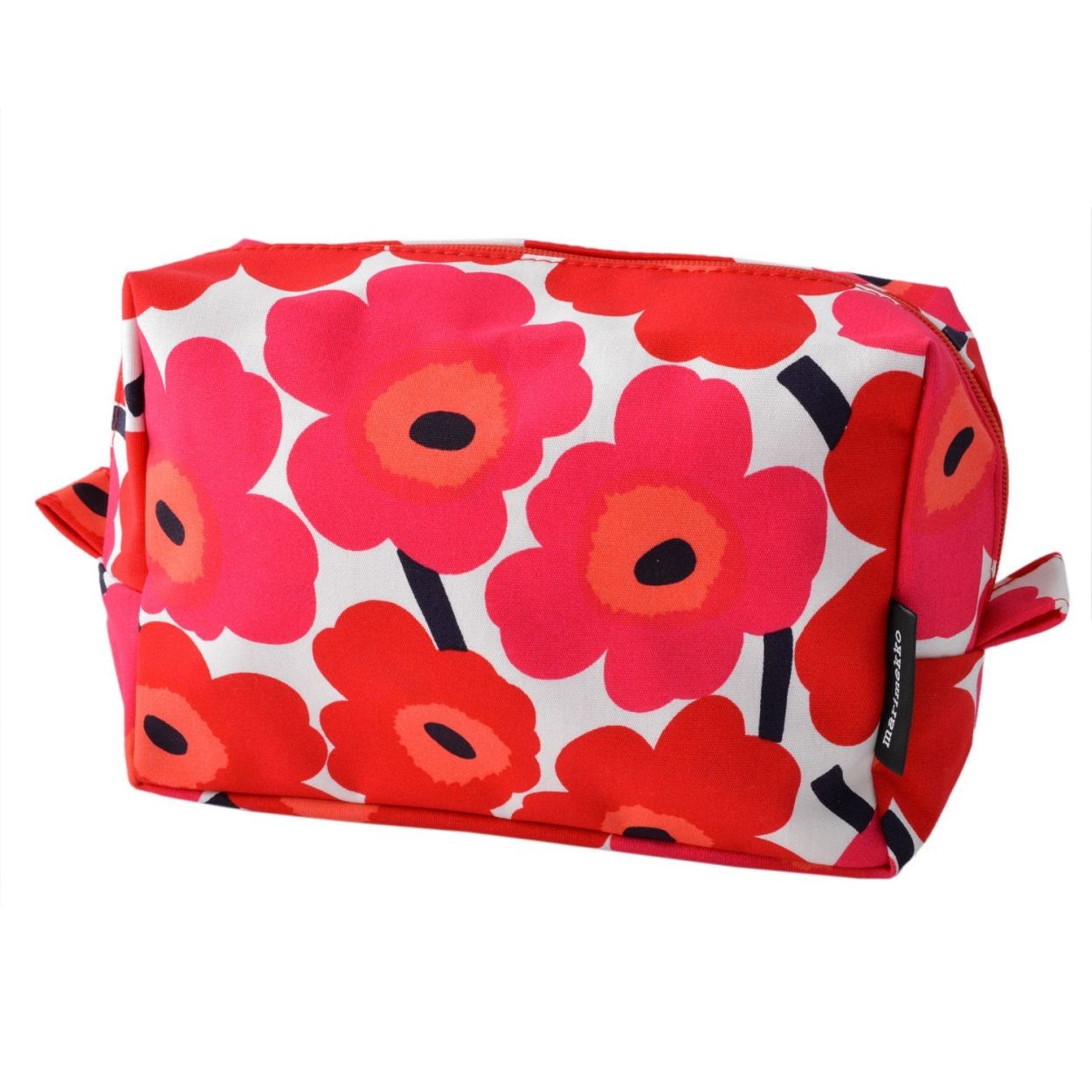 マリメッコ marimekko 042447 001 コットンキャンバス コスメポーチ 小物入れ トラベル用ポーチ VERSO MINI UNIKKO COSMETIC BAG