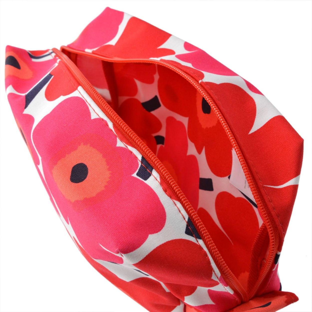 マリメッコ marimekko 042447 001 コットンキャンバス コスメポーチ 小物入れ トラベル用ポーチ VERSO MINI UNIKKO COSMETIC BAG