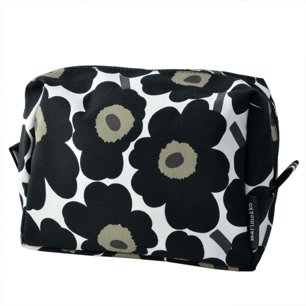 マリメッコ marimekko 042447 030 コットンキャンバス コスメポーチ 小物入れ トラベル用ポーチ VERSO MINI UNIKKO COSMETIC BAG