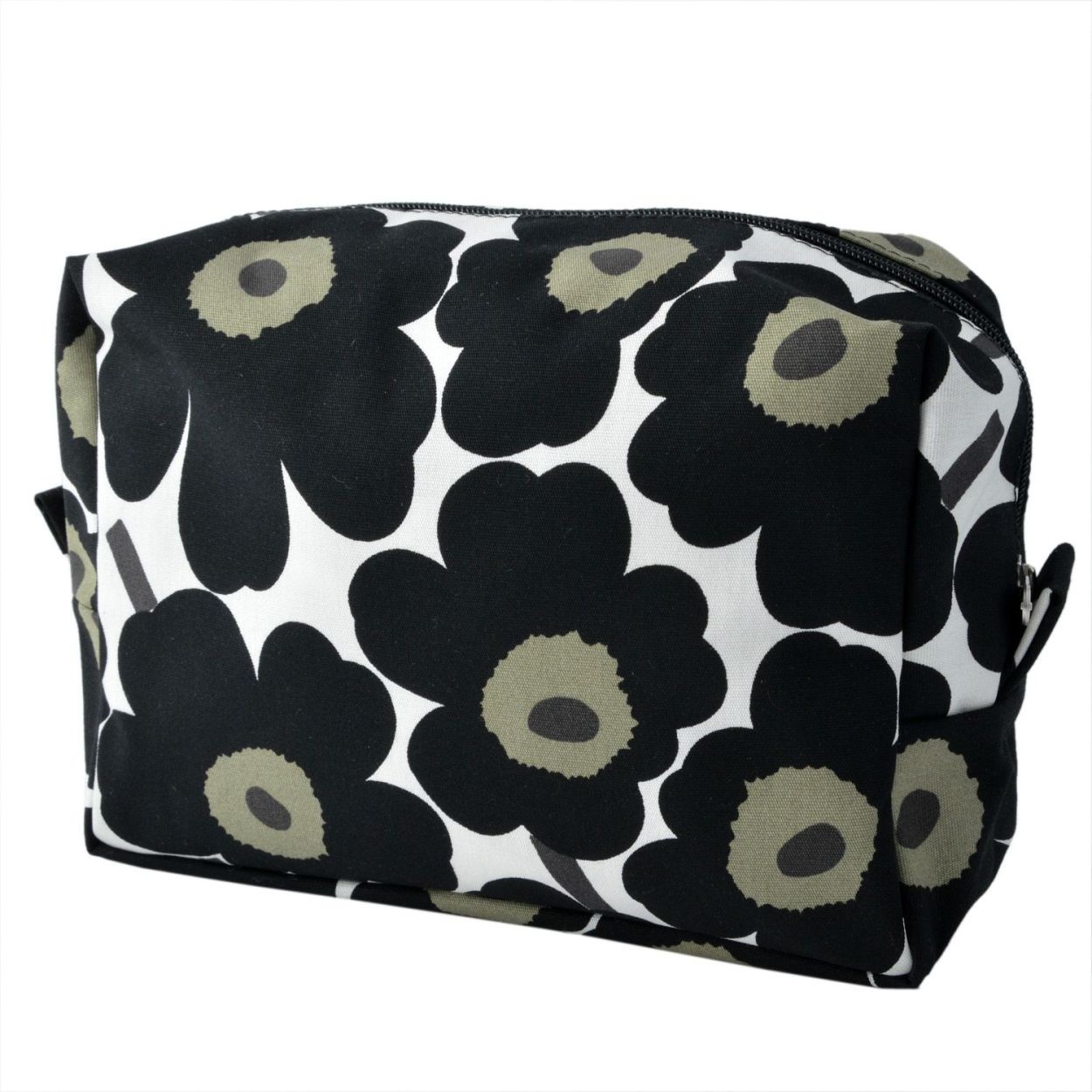 マリメッコ marimekko 042447 030 コットンキャンバス コスメポーチ 小物入れ トラベル用ポーチ VERSO MINI UNIKKO COSMETIC BAG