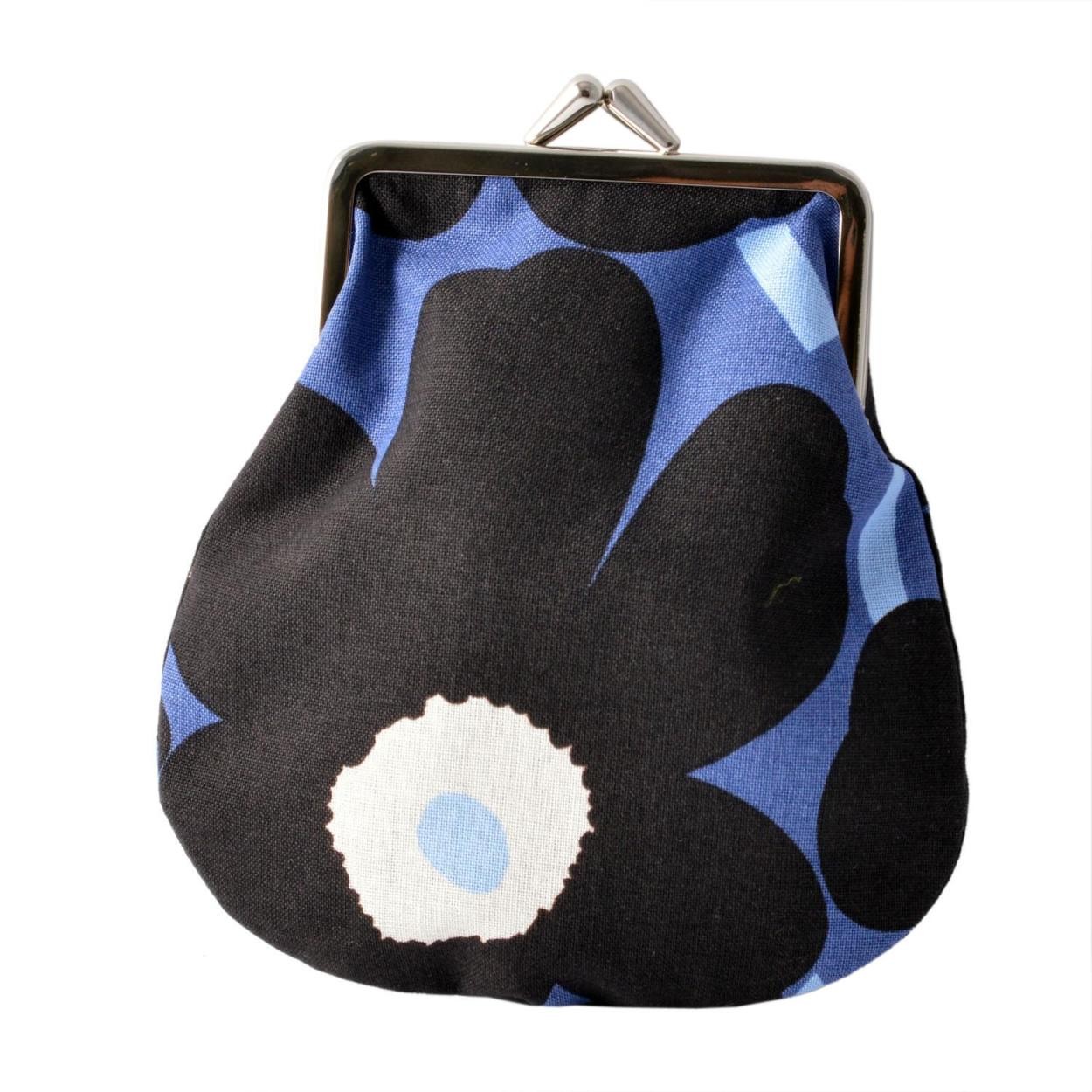 マリメッコ marimekko 045118 595 がま口 コットンパース マルチポーチ 小物入れ MINI-UNIKKO PIENI KUKKARO