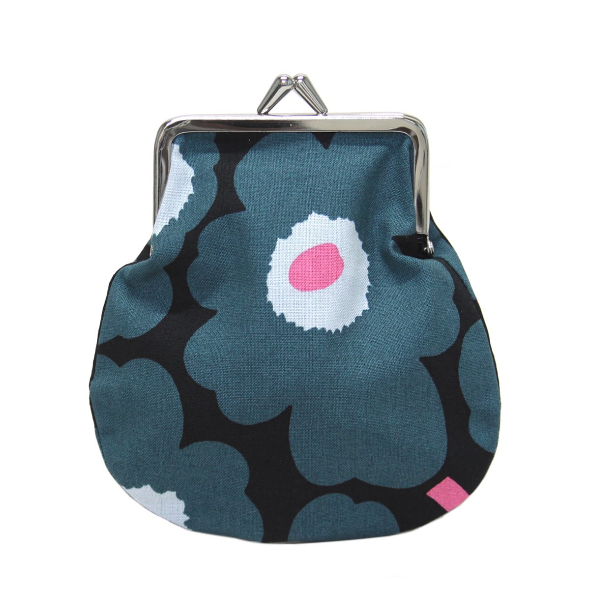 マリメッコ marimekko 045168 963 がま口 コットンパース マルチポーチ 小物入れ MINI-UNIKKO PIENI KUKKARO