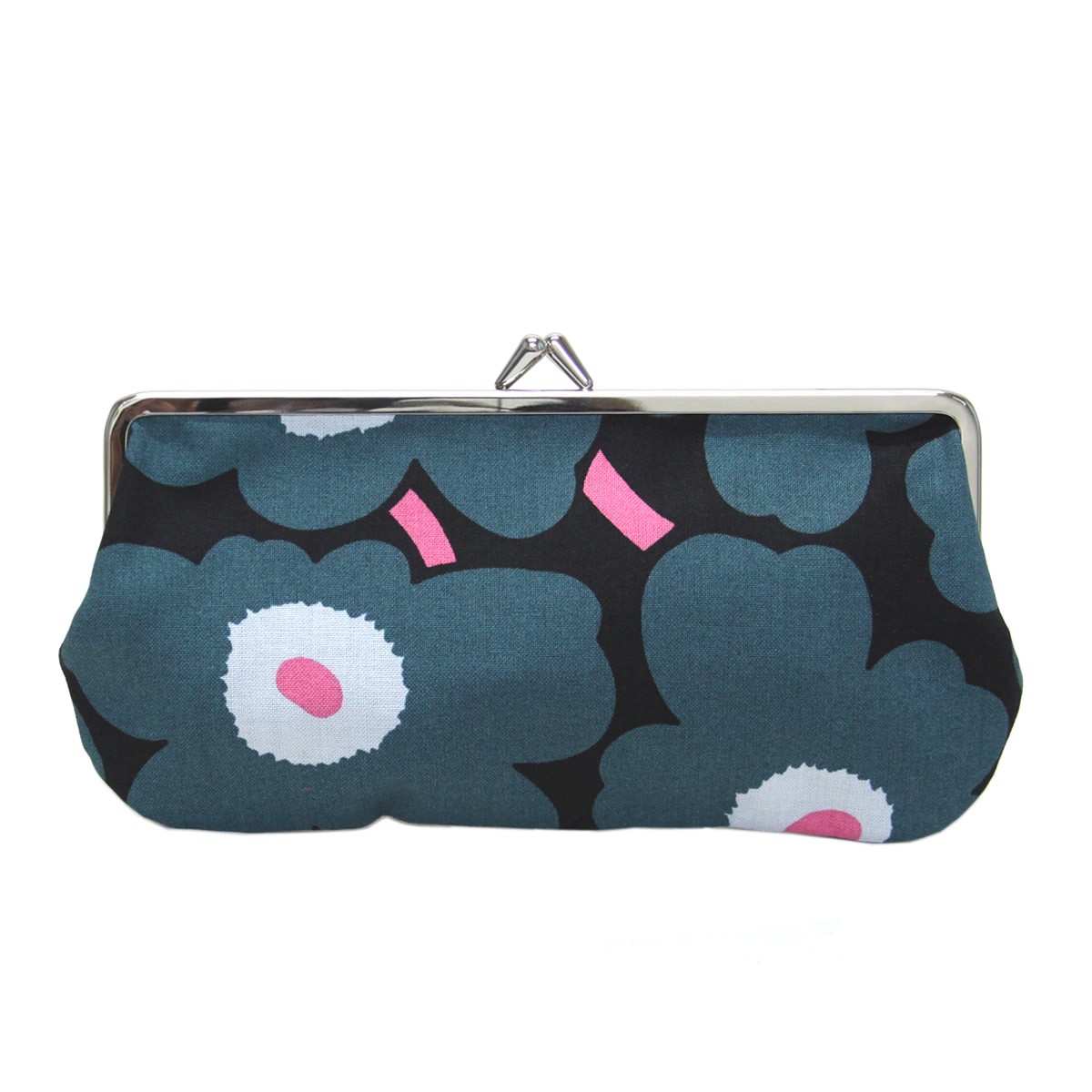 マリメッコ marimekko 045170 963 がま口 コットンパース マルチポーチ 小物入れ MINI-UNIKKO SILMALASIKUKKARO