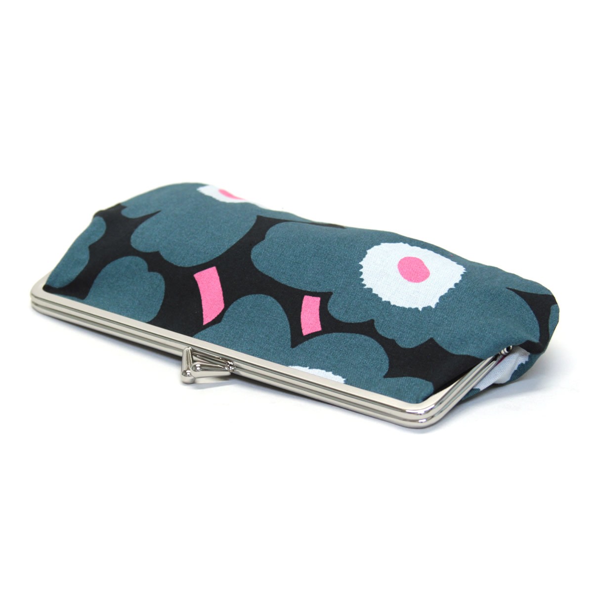マリメッコ marimekko 045170 963 がま口 コットンパース マルチポーチ 小物入れ MINI-UNIKKO SILMALASIKUKKARO