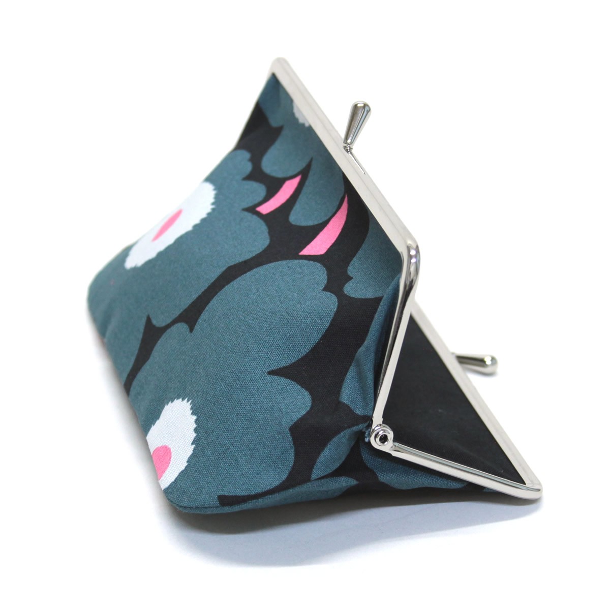 マリメッコ marimekko 045170 963 がま口 コットンパース マルチポーチ 小物入れ MINI-UNIKKO SILMALASIKUKKARO