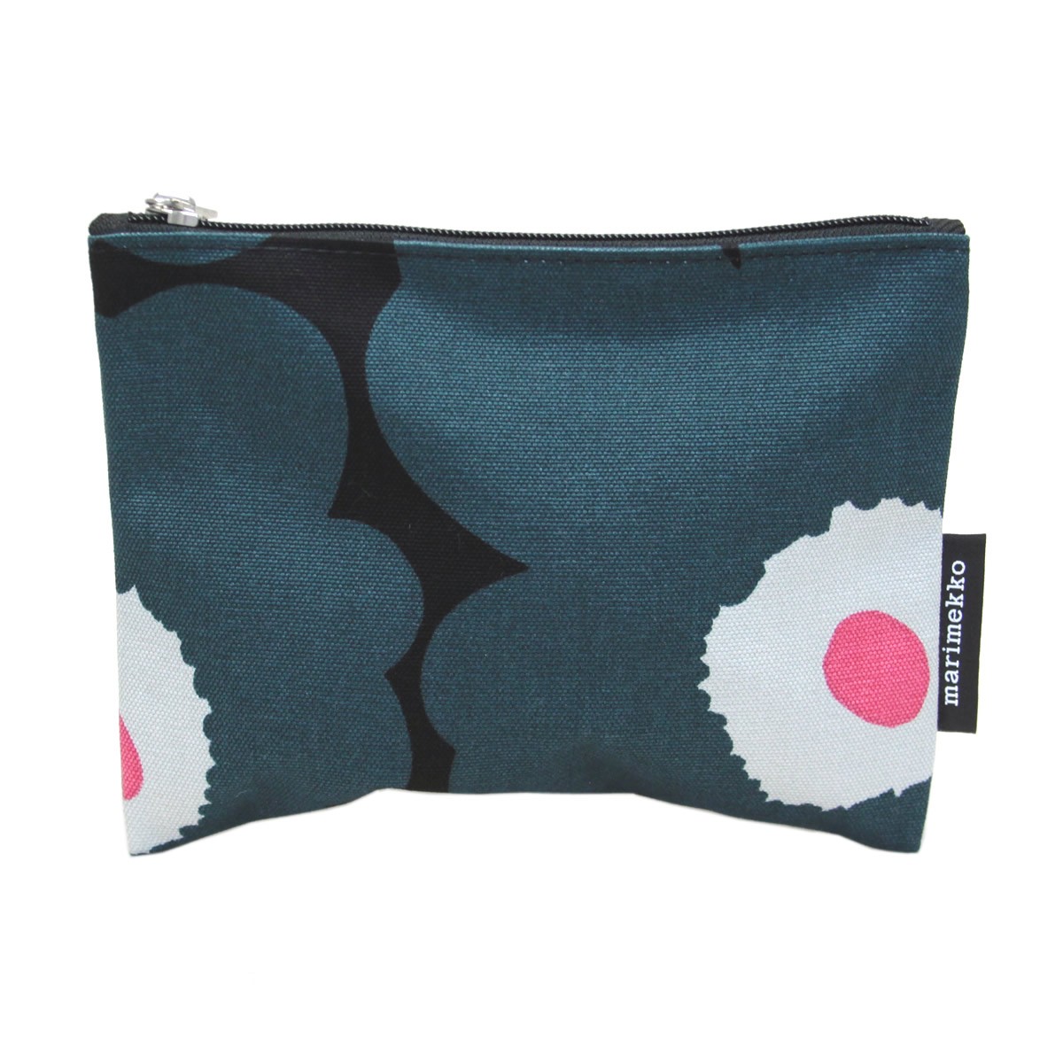 マリメッコ marimekko 045172 963 コットンキャンバス コスメポーチ 小物入れ KEIJUTAR PIENI UNIKKO