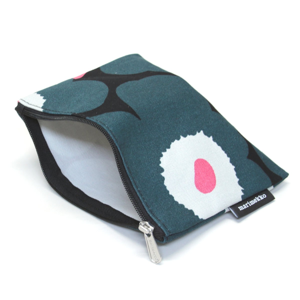 マリメッコ marimekko 045172 963 コットンキャンバス コスメポーチ 小物入れ KEIJUTAR PIENI UNIKKO