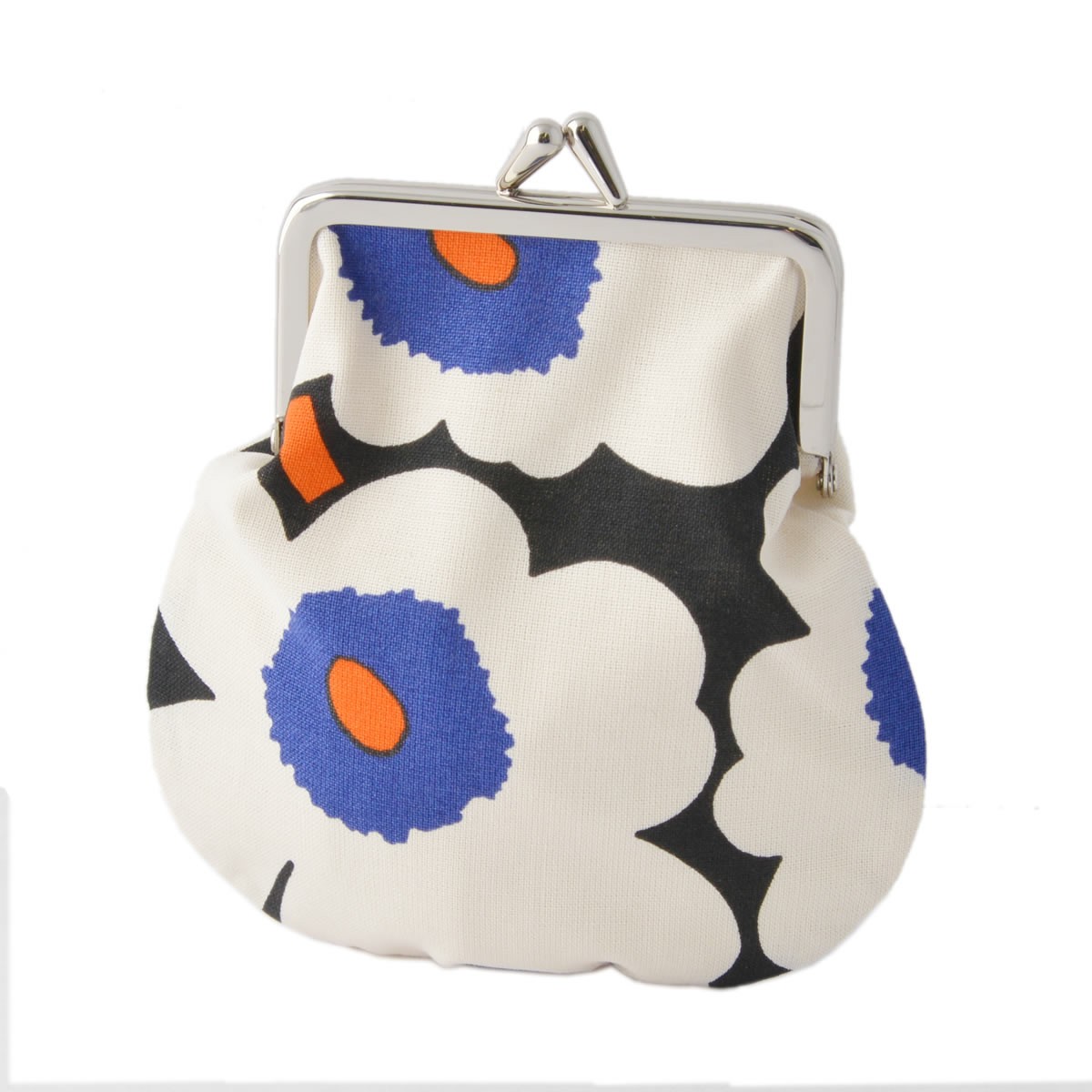 マリメッコ marimekko 045652 985 がま口 コットンパース マルチポーチ 小物入れ MINI-UNIKKO PIENI KUKKARO