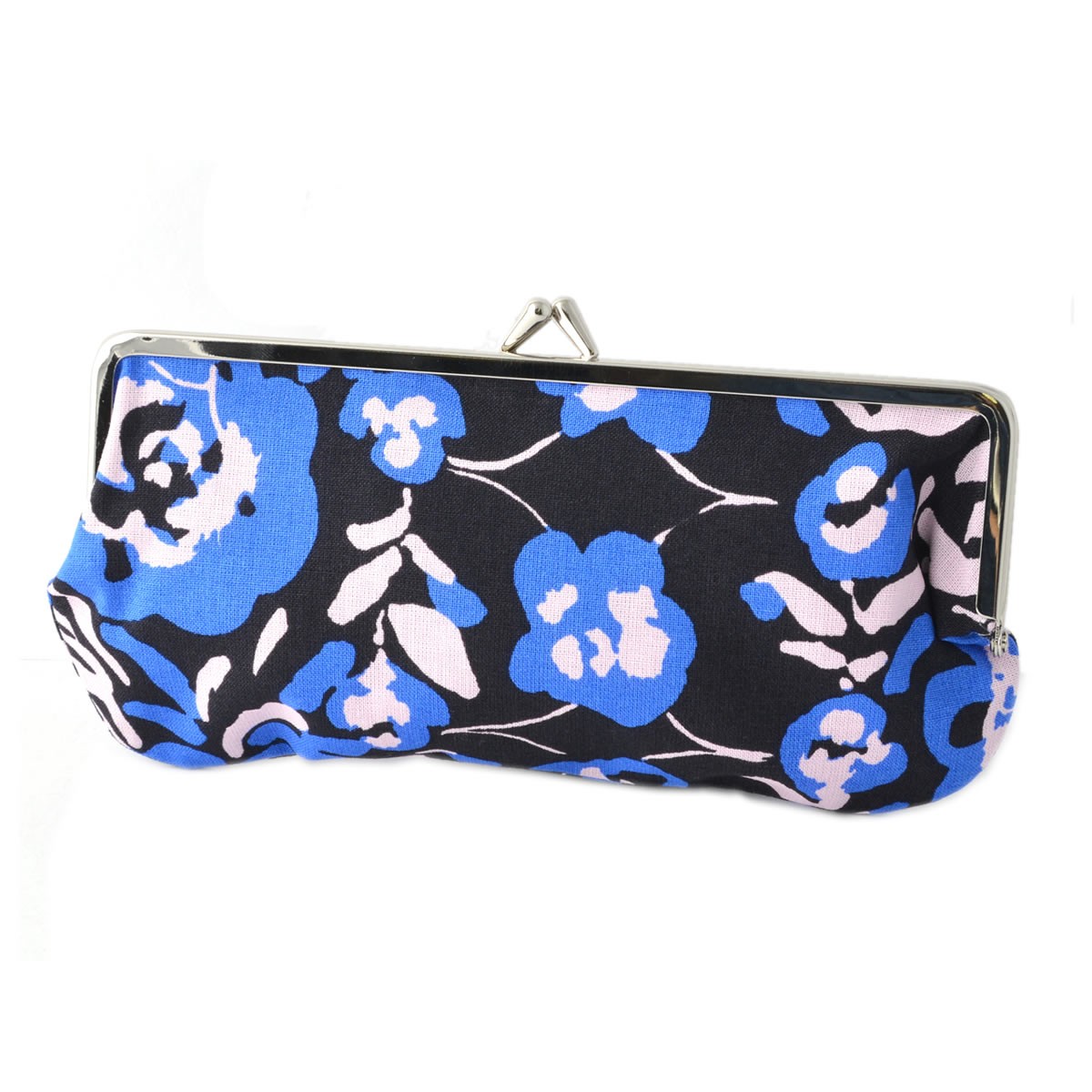 マリメッコ marimekko 045668 553 がま口 コットンパース マルチポーチ 小物入れ ORVO SILMALASI KUKKARO