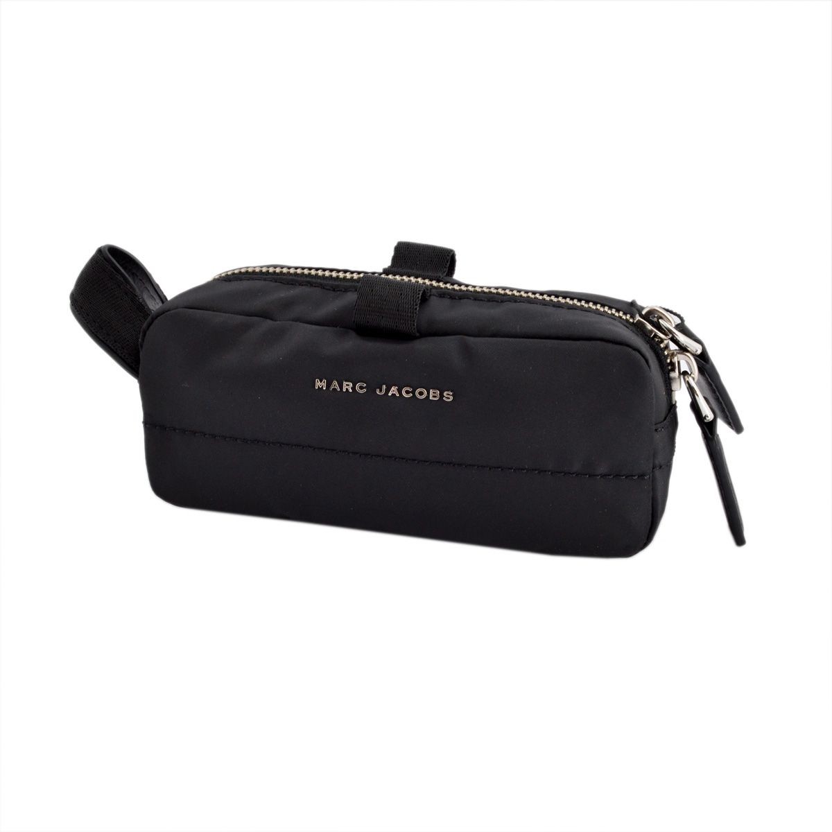 マークジェイコブス MARC JACOBS M0008151 001 Black ダブルジップ コスメポーチ Mallorca Skinny Cosmetic