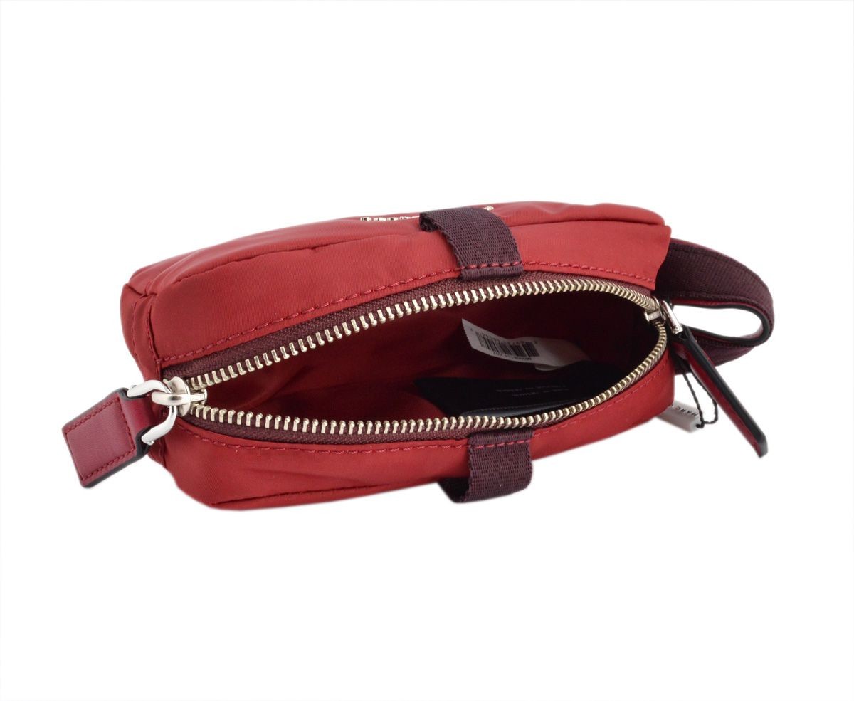 マークジェイコブス MARC JACOBS M0008151 607 Merlot ダブルジップ コスメポーチ Mallorca Skinny Cosmetic