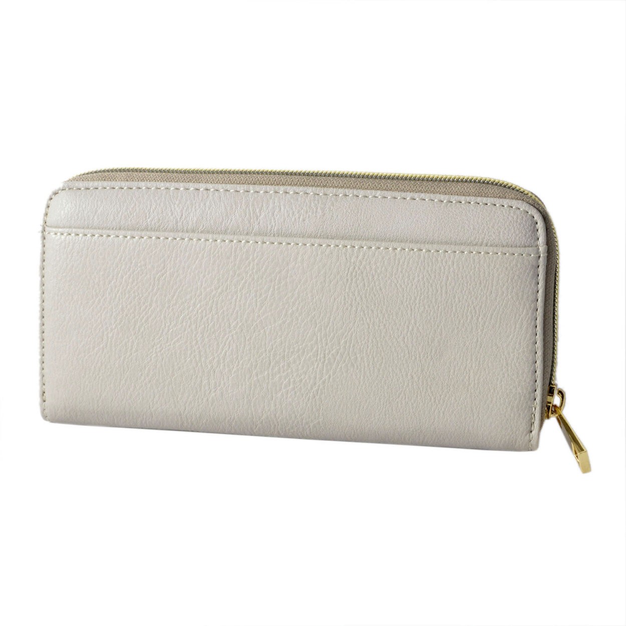 アネロ anello  (パケカドー Paquet du Cadeau) ZU-D0771-LGY 星型 スタースタッズ ラウンドファスナー長財布