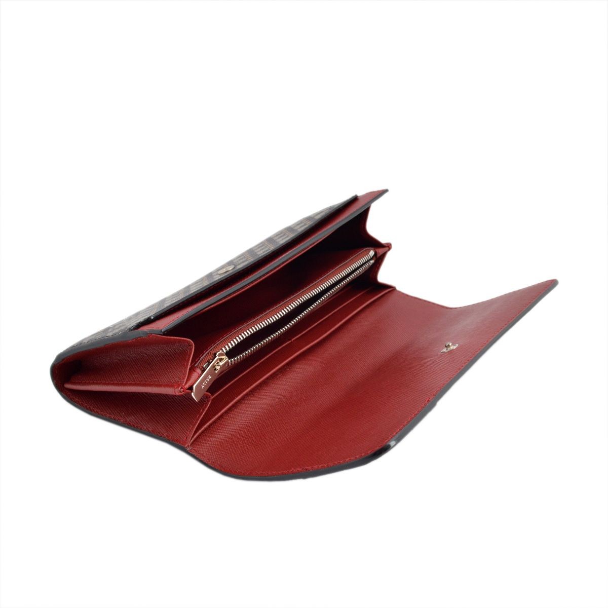 バリー BALLY CIMETTA 71 6194634 二つ折り 長財布 CRESCENT TOILE