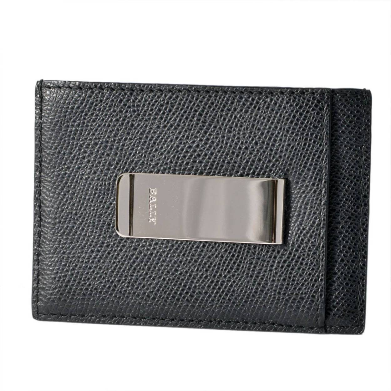 バリー BALLY TACLIPO.LT 10 6218037 バリーストライプ マネークリップ付 カードケース 名刺入れ