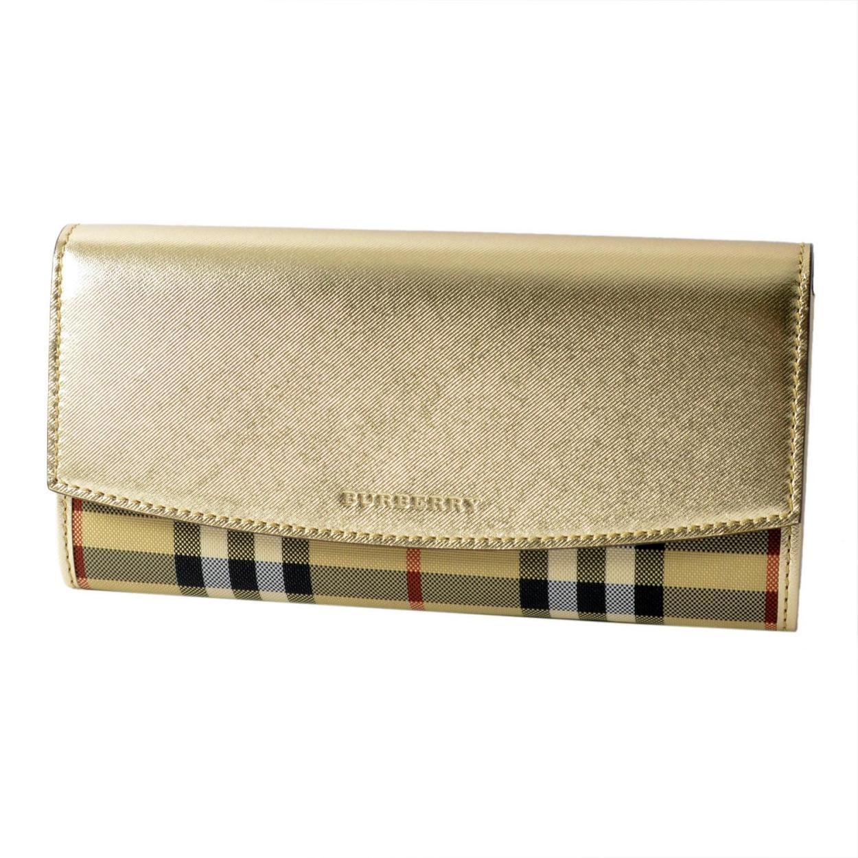バーバリー BURBERRY 3996737 二つ折り長財布 HORSEFERRY CHECK