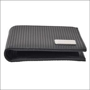 ブルガリ MILLERIGHE ミレリゲ 二つ折り小銭入れ付き 財布 ブラック 25541 MILLERIGHE/BLK   