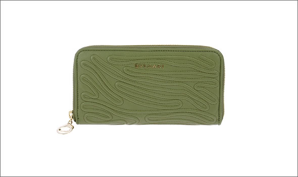 ブルガリ ≪取り寄せ商品≫ ラウンドファスナー 長財布 グリーンティー 35181 CALF/GRNTEE