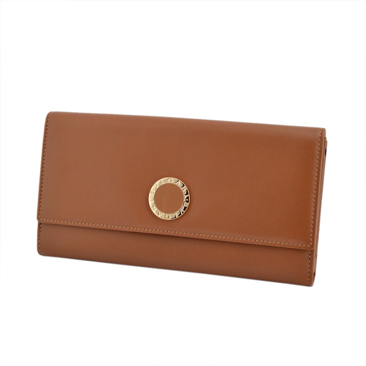 ブルガリ BVLGARI  33385 Ｗホック 二つ折り 長財布