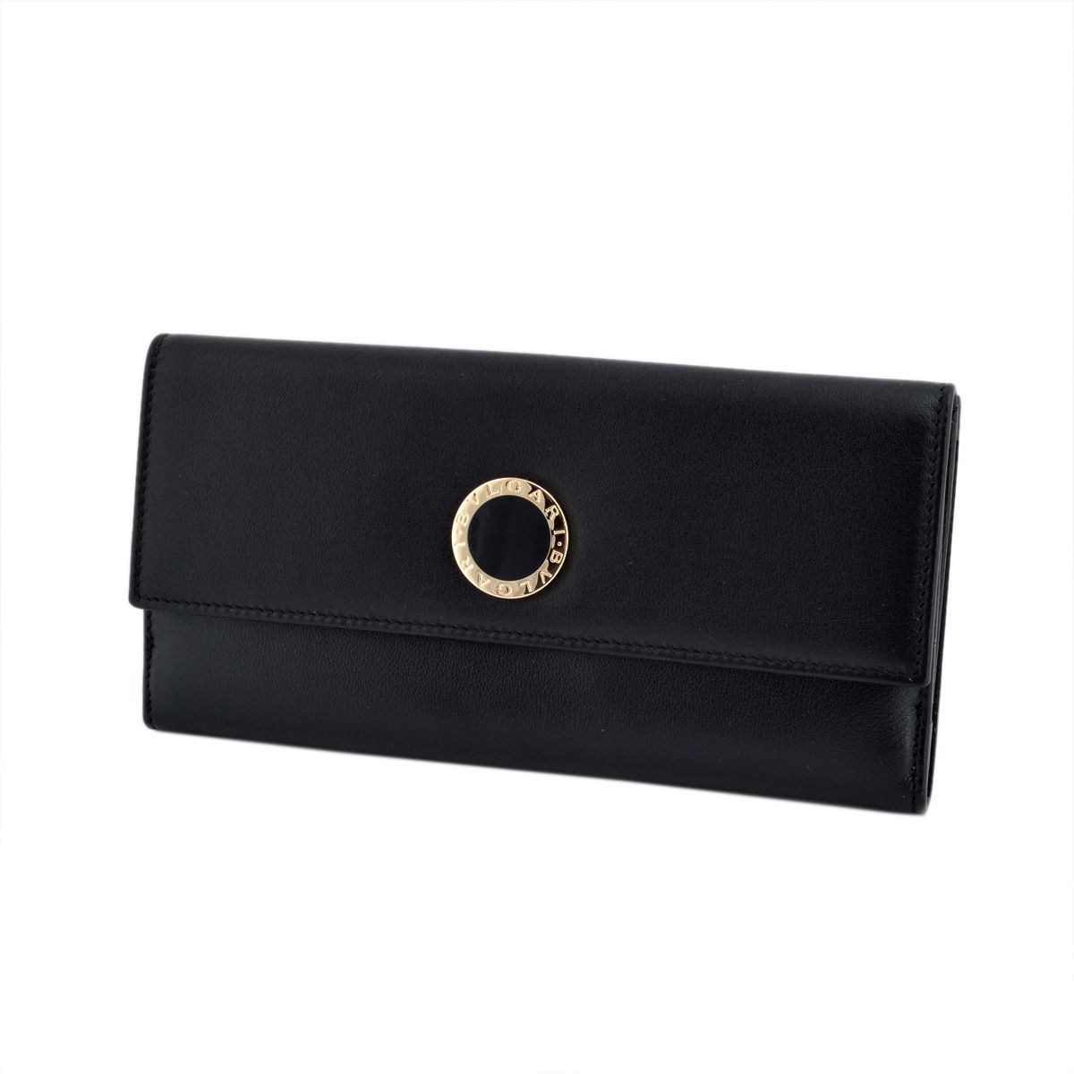 ブルガリ BVLGARI  31869 Ｗホック 二つ折り 長財布