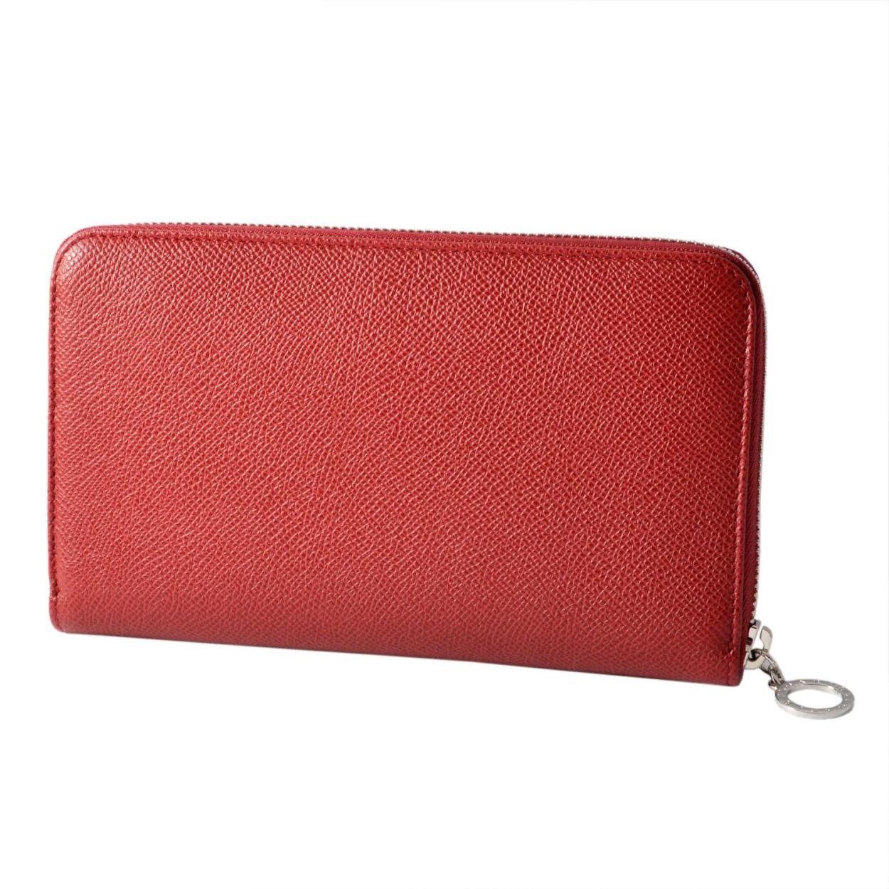 ブルガリ BVLGARI  37340 ラウンドファスナー 長財布