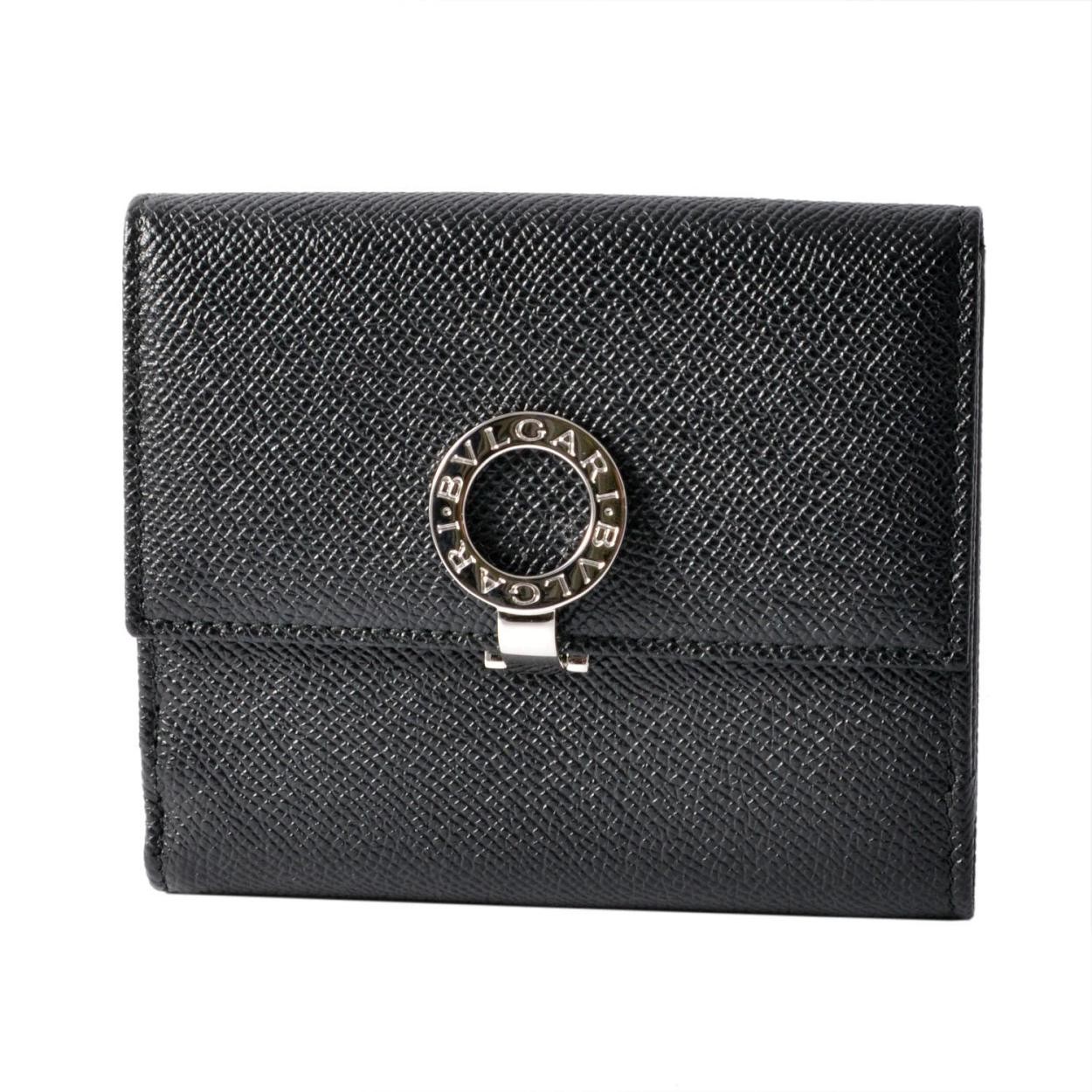 ブルガリ BVLGARI  30410 Ｗホック 二つ折り財布