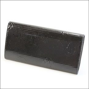 カルティエ L3001284 HAPPY BIRTHDAY ハッピーバースデー 2Cロゴ型押し 二つ折り長財布