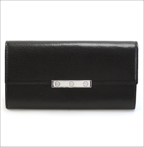 カルティエ L3001375 LOVE ラブライン ビスモチーフプレート 二つ折り長財布