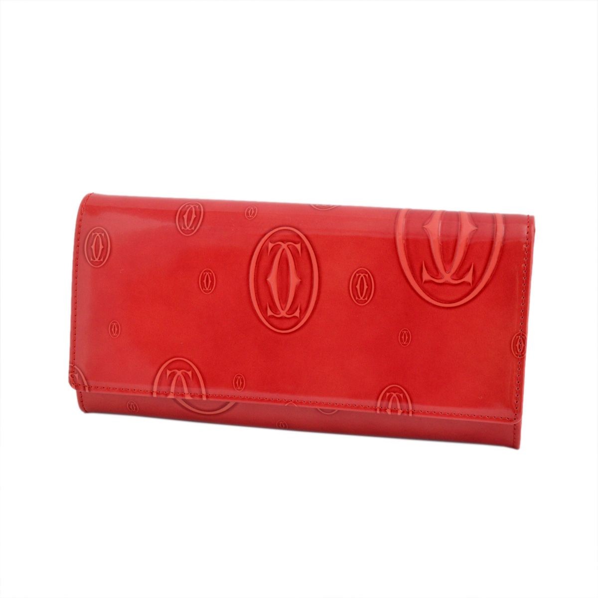 カルティエ Cartier L3001252 二つ折り 長財布 HAPPY BIRTHDAY
