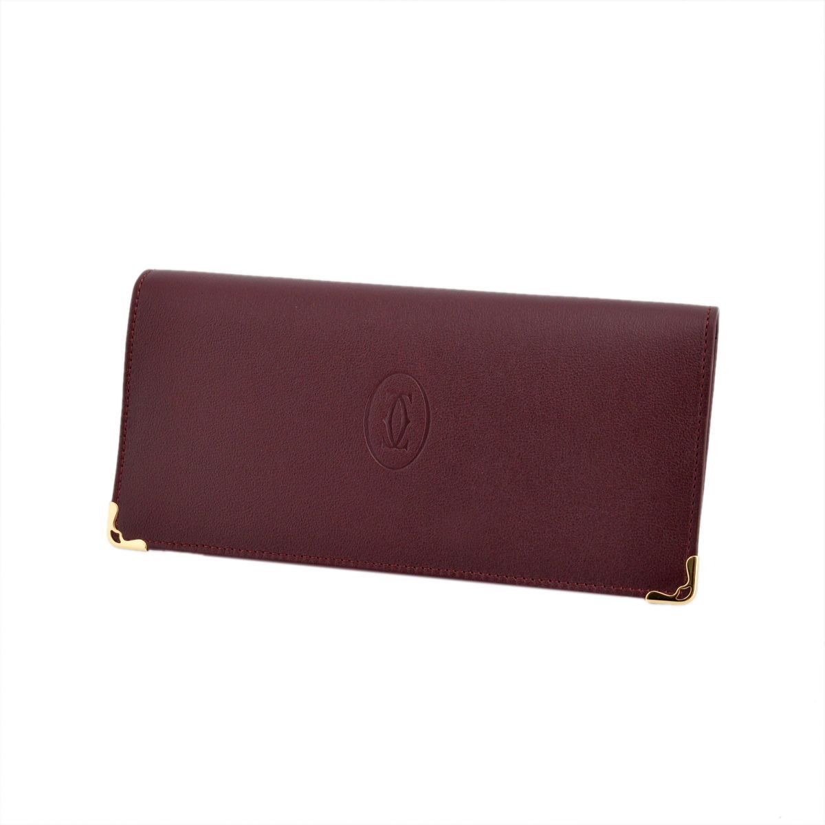 カルティエ Cartier L3001362 二つ折り 長財布 Must