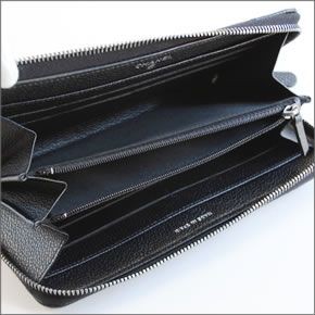 シャネル  80548 Y25292 94305 CAVIAR BLACK キルティング ソフトキャビアスキン 型押しカーフスキン ラウンドファスナー長財布