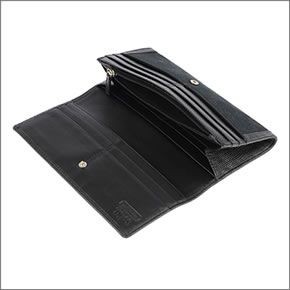 コーチ ≪取り寄せ商品≫サットン シグネチャー スリム エンベロープ 二つ折り長財布　 44001 SV/LJ