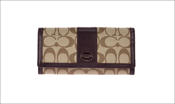 コーチ ≪取り寄せ商品≫LEGACY レガシー シグネチャー 二つ折り長財布　 48462 SKHMA