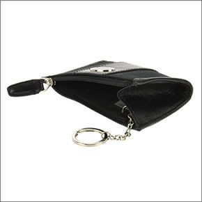 コーチ ≪取り寄せ商品≫LEGACY レガシー シグネチャー キャンバス  ミニスキニー キーリング付小銭入れ コインケース 48454/SBKBK