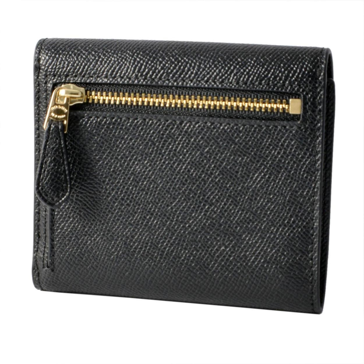 コーチ COACH 58298 Li/Black（LIBLK） 三つ折り ミニ財布　 SMALL WALLET