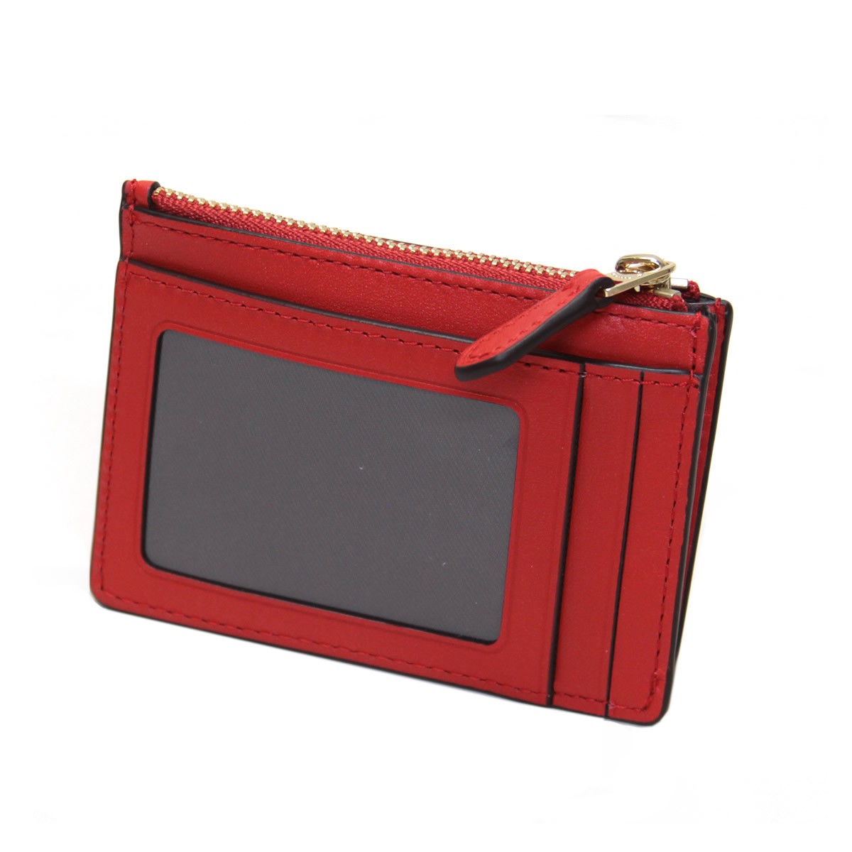 コーチ COACH 24779 Li/Selena Red (LINXE) セレーナ・ゴメス コラボ パスケース 小銭入れ・キーリング付 マルチケース MINI SKINNY ID CASE