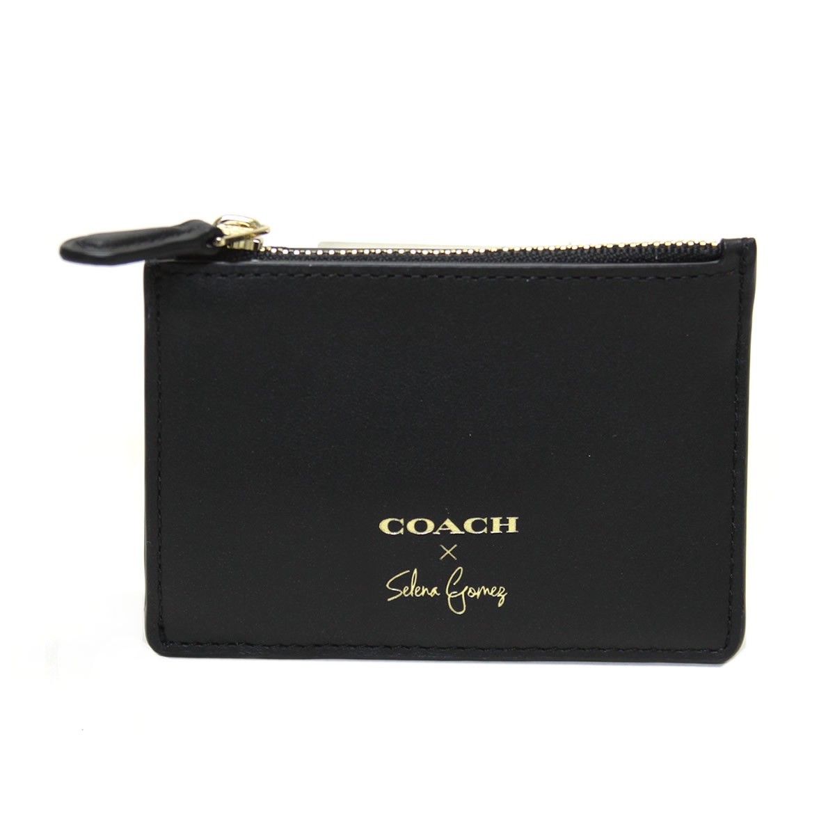 コーチ COACH 24779 Li/Selena Black Cherry (LIMXC) セレーナ・ゴメス コラボ パスケース 小銭入れ・キーリング付 マルチケース MINI SKINNY ID CASE
