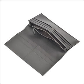 ダンヒル D-EIGHT BROWN ディーエイトライン メンズ ファスナー小銭入れ付 長財布 ブラウン L2H710B 